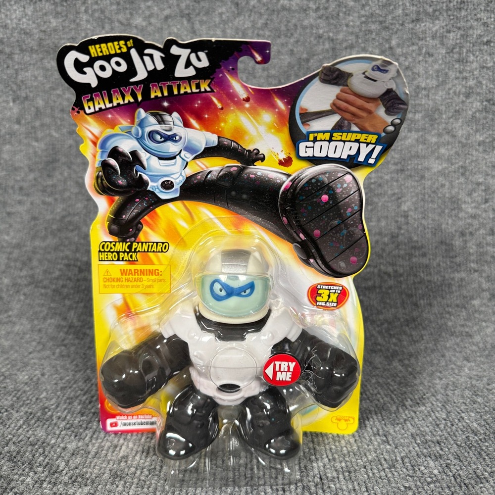 New Moose Heroes Goo Jit Zu Galaxy Attack Cosmic‎ Pantaro Visor Flip Action